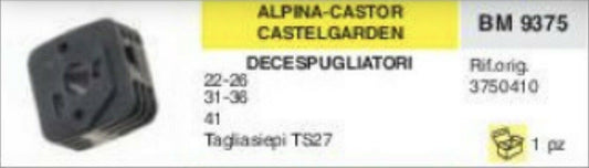 3740410 COLLETTORE ASPIRAZIONE TAGLIASIEPI ALPINA CASTOR CASTELGARDEN TS27 TS 27