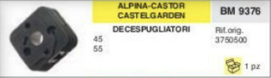 3750500 COLLETTORE ASPIRAZIONE DECESPUGLIATORE ALPINA CASTOR CASTELGARDEN 45 55