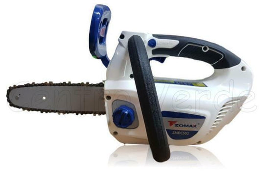 MOTOSEGA DA POTATURA A BATTERIA 58V ZOMAX 502 4AH + CARICATORE + CINTURA pota