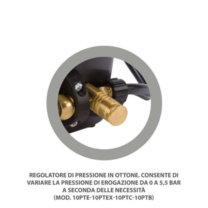 POMPA ELETTRICA diserbanti trattamenti + PROLUNGA VOLPI ELETTROPLUS 15L 12V