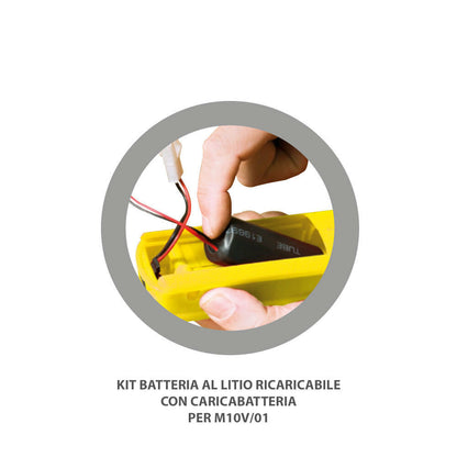 MICRONIZZATORE ELETTRICO A BATTERIA VOLPI diserbo professionale diserbante 10L