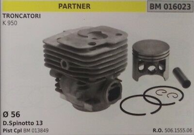 506155506 CILINDRO E PISTONE COMPLETO TRONCATORE PARTNER K 950 Ø 56