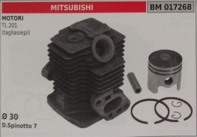 CILINDRO COMPLETO E PISTONE TAGLIASIEPE tosasiepi MITSUBISHI TL 201 Ø 30