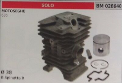 CILINDRO E PISTONE COMPLETO MOTOSEGA SOLO 635 Ø 38