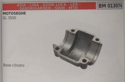 BASE CILINDRO MOTOSEGA importazione cinese SANDRIGARDEN GOOD LUCK GL 3500 35