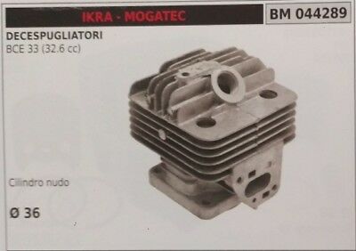 CILINDRO PER DECESPUGLIATORE IKRA MOGATEC BCE 33 (32.6cc) Ø 36
