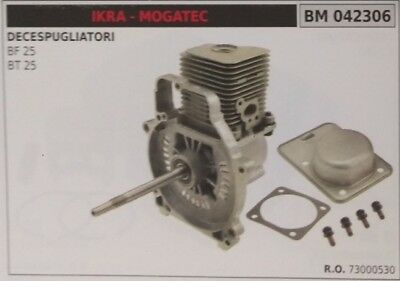 73000530 CILINDRO E PISTONE COMPLETO DECESPUGLIATORE IKRA MOGATEC BF BT 25 Ø 36