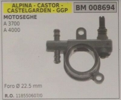 118550607/0 POMPA OLIO ingranaggi ricambi MOTOSEGA ALPINA A 3700 4000 Ø 22.5