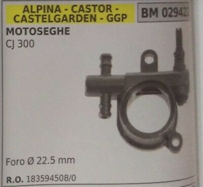 183594508/0 POMPA OLIO ingranaggi ricambi MOTOSEGA ALPINA CJ 300 Ø 22.5