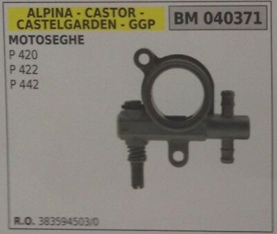 383594503/0 POMPA OLIO MOTOSEGA CASTOR CASTELGARDEN ALPINA STIGA P 420 422 442