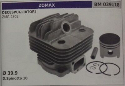 CILINDRO COMPLETO PISTONE DECESPUGLIATORE ZOMAX ZMG 4302 Ø 39.9