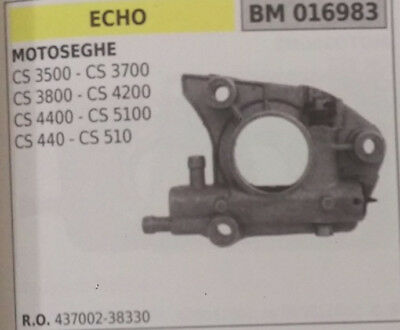 43700238330 POMPA OLIO MOTOSEGA ECHO CS 3500 3700 3800 4200 4400 5100 440 510