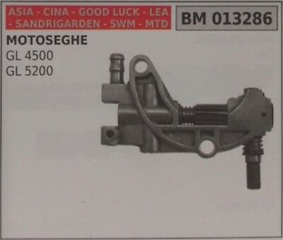 POMPA OLIO MOTOSEGA cinese importazione asia cina sandrigarden GL 4500 5200