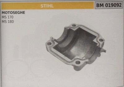 BASE tappo inferiore CILINDRO MOTOSEGA STIHL MS170 MS180 MS 170 180