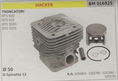 0206855 CILINDRO PISTONE COMPLETO TRONCATORE WACKER BTS 930 935 1030 1035 Ø 50