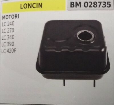 SERBATOIO BENZINA MISCELA MOTORE LONCIN LC240 LC270 LC340 LC390 LC420F