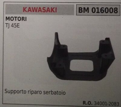 34001-2083 SUPPORTO RIPARO STAFFA SERBATOIO MISCELA MOTORE KAWASAKI TJ45E