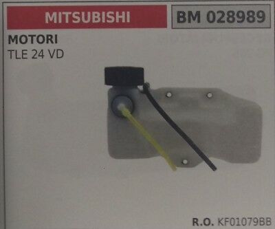 KF01079BB SERBATOIO BENZINA MISCELA MOTORE MITSUBISHI TLE24VD TLE 24 VD