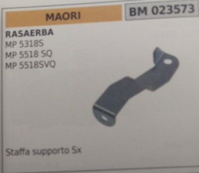SUPPORTO SX SERBATOIO BENZINA RASAERBA MAORI MP 5318S 5518SQ 5518SVQ