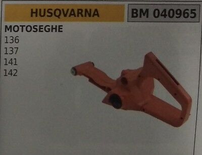 SERBATOIO OLIO MISCELA CARTER IMPUGNATURA MOTOSEGA HUSQVARNA 136 137 141 142