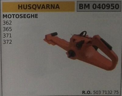 SERBATOIO OLIO MISCELA CARTER IMPUGNATURA MOTOSEGA HUSQVARNA 360 365 371 372