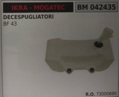 73000690 SERBATOIO DECESPUGLIATORE MISCELA BENZINA IKRA MOGATEC BF43 BF 43