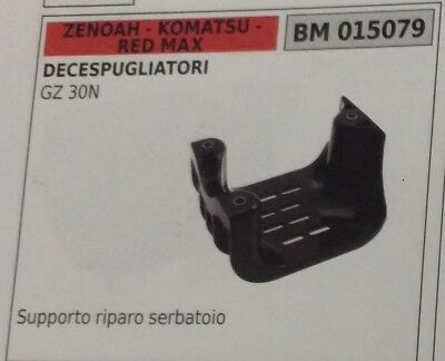 supporto RIPARO SERBATOIO MISCELA DECESPUGLIATORE ZENOAH KOMATSU RED MAX GZ 30N