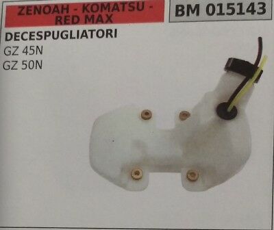 SERBATOIO COMPLETO MISCELA DECESPUGLIATORE ZENOAH KOMATSU RED MAX GZ 45N 50N