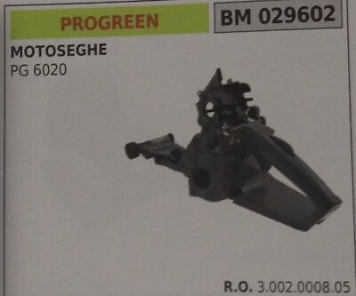 CARTER comando gas SERBATOIO OLIO BENZINA MISCELA MOTOSEGA PROGREEN PG 6020