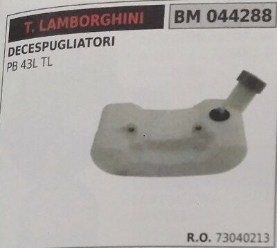 73040213 SERBATOIO NUDO MISCELA DECESPUGLIATORE LAMBORGHINI PB 43L 43TL 43