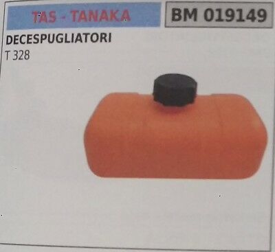 SERBATOIO COMPLETO MISCELA BENZINA DECESPUGLIATORE TAS TANAKA T328 T 328