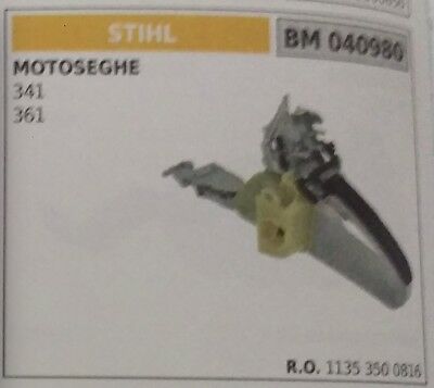 11353500816 SERBATOIO benzina olio CARTER COMANDO GAS MOTOSEGA STIHL 341 361