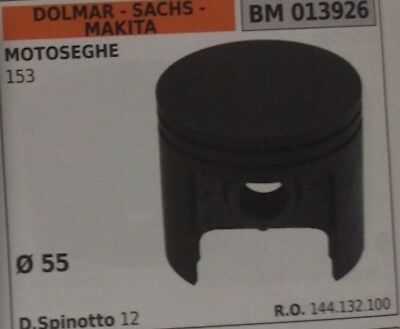 144132100 PISTONE COMPLETO MOTOSEGA DOLMAR 153 SACHS MAKITA 153 D. 55