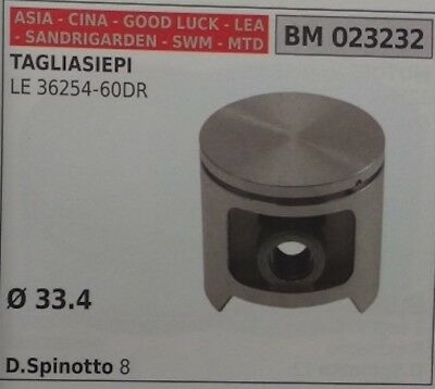 PISTONE COMPLETO SOFFIATORE TAGLIASIEPE cinese sandrigarden LE 36254-60DR