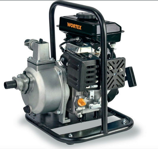 MOTOPOMPA 4T A BENZINA AUTOADESCANTE PORTATILE ALU WORTEX LW 30 2,5 HP LONCIN