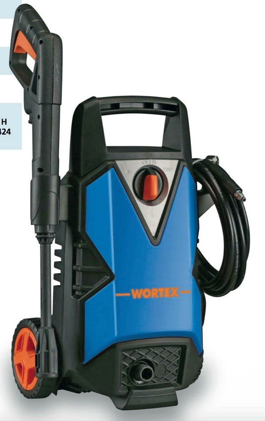 IDROPULITRICE lancia ELETTRICA WORTEX YWB 100 bar 1400W tubo 5m Pistoni assiali