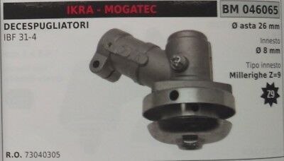 73040305 COPPIA CONICA DECESPUGLIATORE IKRA MOGATEC Ø26 IBF 31-4 MILLERIGHE Z-9