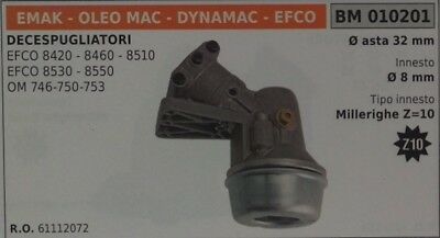 COPPIA CONICA DECESPUGLIATORE EFCO 8550 OLEOMAC 746 ASTA Ø 32 MILLERIGHE Z 10