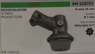 71008320 COPPIA CONICA DECESPUGLIATORE IKAAZ Ø26 vr 540(s) MITSUBISHI TLE 48