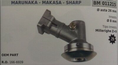 1666939 COPPIA CONICA DECESPUGLIATORE MRUNAKA MAKASA SHARP ASTA Ø 26 MILLERIGHE