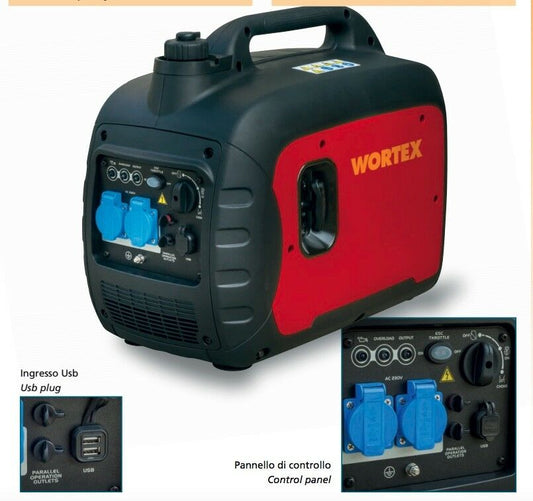 GENERATORE DI CORRENTE BENZINA gruppo elettrogeno 4T INVERTER 4,3 HP 149CC 61db