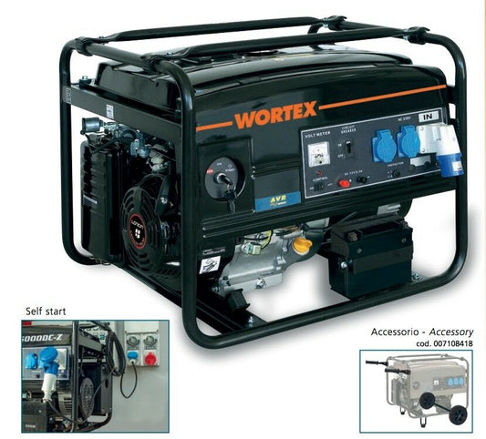 GENERATORE DI CORRENTE BENZINA gruppo elettrogeno 4T 389cc 5,5Kw 13HP AUTOMATICO