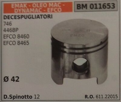 61122015 PISTONE COMPLETO DECESPUGLIATORE EMAK EFCO 8460 8465 OLEOMAC 746 446BP