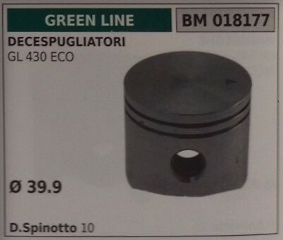 PISTONE COMPLETO DECESPUGLIATORE GREENLINE GREENCUT PROGREEN GL 43 ECOØ 39.9