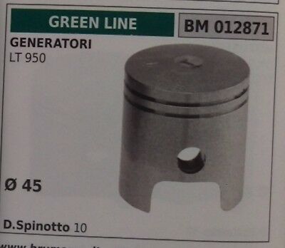 PISTONE COMPLETO GENERATORE GRUPPO ELETTROGENO GREENLINE PROGREEN LT 950 Ø 45