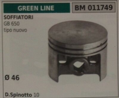 PISTONE COMPLETO SOFFIATORE GREENCUT GREENLINE PROGREEN GB 650 TIPO NUOVO Ø 46