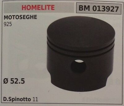 PISTONE COMPLETO DI SEGMENTI E SPINOTTO MOTOSEGA HOMELITE 925 Ø 52.5