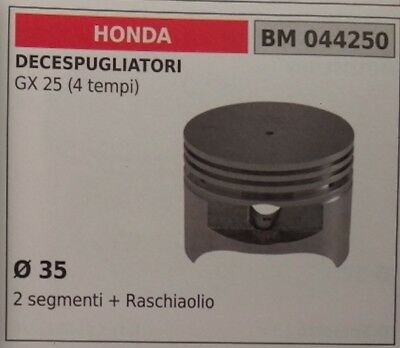 PISTONE COMPLETO DECESPUGLIATORE MOTORE HONDA GX 25 4T Ø 35