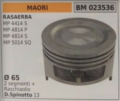 PISTONE COMPLETO RASAERBA TOSAERBA MOTORE MAORI MP 4414S 4814P 4814S 5014SQ Ø 65