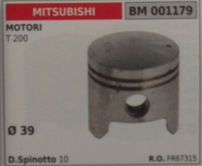 FR67315 PISTONE COMPLETO SEGMENTI E SPIN MOTORE MITSUBISHI T200 Ø 39